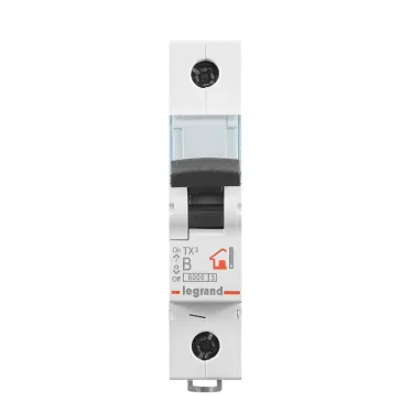 Выключатель автоматический  однополюсный TX3 6000 10А B 6кА | 403970 | Legrand