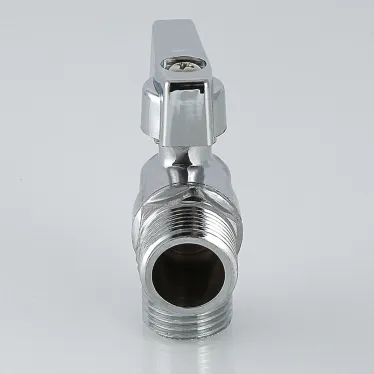Кран шаровой угловой 1/2'x1/2' для подключения санитарных приборов