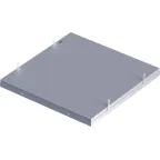 Светильник светодиодный ДВО-14-П-30-4K-IP54-Грильято-SNR