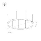 Светильник SP-TOR-PILL-PRISM-R400-25W Day4000 (WH, 100 deg, 230V) (Arlight, IP20 Металл, 3 года)