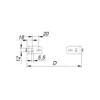 Светильник светодиодный архитектурный  EVOLINE LED (600) 24W A30x90 827 SL | 1006000030 | Световые Технологии