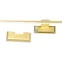 ULT-F32-9W/NW IP20 GOLD Светильник светодиодный для подсветки картин и зеркал. 220V. Белый свет. Корпус алюминий. Золотистый. TM .