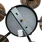 Светильник Берта 151 черн.муар (Плафон 06333) НСБ 01-5х60-132 Е27 ИУ