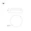 Светильник светодиодный CL-BOUWER-MOTION-R300-21W Day4000-MIX (WH, 110 deg, 230V) (ARL, IP54 пластик, 5 лет)