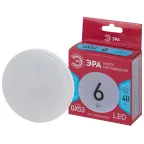                  Лампочка светодиодная RED LINE LED GX-6W-840-GX53 R 6 Вт таблетка нейтральный
               