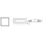 Светильник светодиодный медицинский ADV/K UNI LED 600 (50) EM 4000K | 1328000390 | Световые Технологии