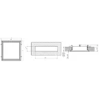Светильник светодиодный медицинский ADV/K UNI LED 600 (50) EM 4000K | 1328000390 | Световые Технологии