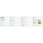 Светильник светодиодный настенный бра 12 Вт 730 лм 4000К AC 220В Черный IP20 440х80х100мм Safo Gauss