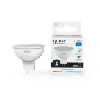                  Лампа светодиодная LED 7 Вт 570 лм 6500К софит MR16 холодный GU5.3 AC 220В Elementary Gauss
               