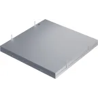 Светильник светодиодный ДВО-15-О-40-4К-IP54-Грильято CRI90