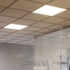 Светильник светодиодный ДВО 30 Вт 3600 лм 4000К AC 220В IP40 595х595х50мм матовый опал с БАП аварийный CRI»90Ra для школ MiR Gauss