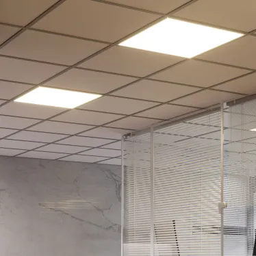Светильник светодиодный ДВО 30 Вт 3600 лм 4000К AC 220В IP40 595х595х50мм матовый опал с БАП аварийный CRI»90Ra для школ MiR Gauss