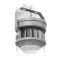Светильник светодиодный ACORN LED 25 D150 5000K with tempered glass 36 VAC G3/4