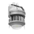 Светильник светодиодный ACORN LED 25 D150 5000K with tempered glass 36 VAC G3/4