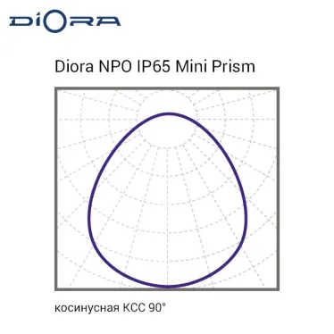 Светильник NPO IP65 SE Mini 30/4000 prism 5K