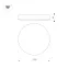 Светильник SP-FLOWER-R280-15W Day4000 (BK, 110 deg, 230V) (Arlight, IP54 Пластик, 3 года)