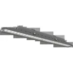 Светильник светодиодный SLICK.OPL LED 30 EM with driver box /matt tempered glass/ 5000K