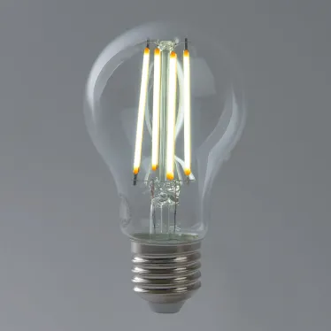 Лампа светодиодная LED 15вт Е27 теплый FILAMENT