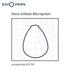 Светодиодный светильник Diora Griliato SE 50/5900 microprism 3K A