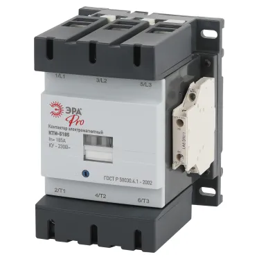 Контактор КТИ-5185 PRO KKT50-185-230-10-E 185А 230В/АС3