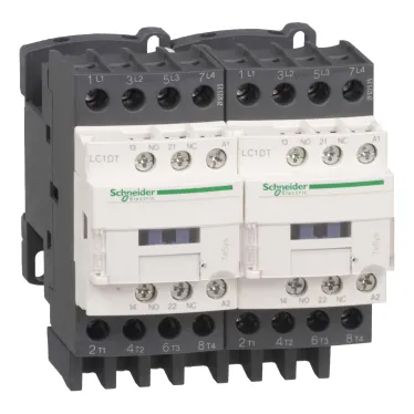 Контактор реверсивный 4P АС1 25А НО+НЗ 24V DС