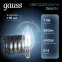 Лампа светодиодная филаментная LED 11 Вт 830 лм 4100К свеча нейтральный E14 AC 220В прозрачная колба Black Filament Gauss
