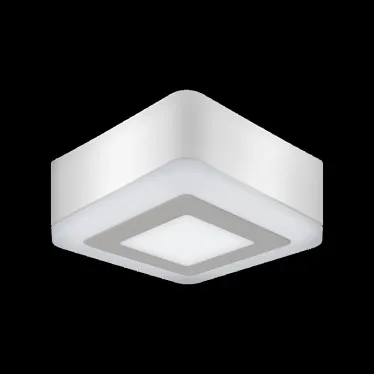 Светильник светодиодный Backlight накладной BL221 Квадрат. Акрил, 3+3W, 4000K, 105*105, | BL221 | Gauss