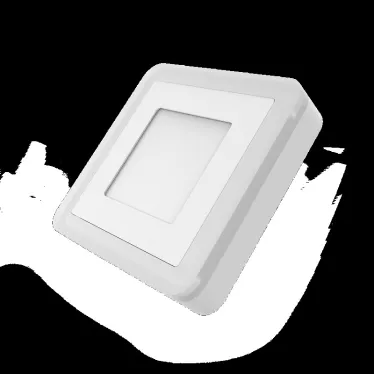 Светильник светодиодный Backlight накладной BL221 Квадрат. Акрил, 3+3W, 4000K, 105*105, | BL221 | Gauss