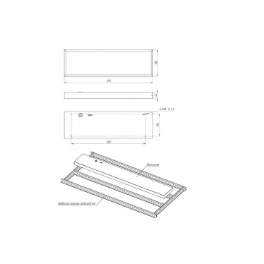 Светильник NPO SE Mini 30/3700 microprism 3K A