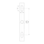 Светильник IM-QUADRO-EMERGENCY-3H-S175x175-19W Warm3000 (WH, 120 deg, 230V) (IP40 металл, 2 года)