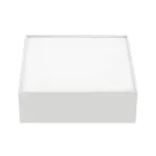 Светильник IM-QUADRO-EMERGENCY-3H-S175x175-19W Warm3000 (WH, 120 deg, 230V) (IP40 металл, 2 года)