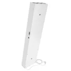 Рециркуляторы АНТИВИРУС ПРОМ 2x30Вт 160м2. Закрытого типа, для напольного размещения, цвет белый лотос, со счетчиком
