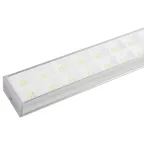Светильник светодиодный ULO-FL120C-100W/6500K/K SILVER LINKABLE накладной соединяемый Дневной свет (6500K) Корпус серебристый Угол 120 градусов