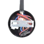 ULT-F22-3W/4000K IP20 BLACK Светильник светодиодный настенный гибкий для интерьерного освещения. 85-265В. Белый Свет (4000К). Черный. TM