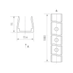 Светильник SP-LINE-HANG-6085-L995-37W Day4000 (RAL9005, 120 deg, EM3h, 230V) IP33 (Arlight, Алюминий)