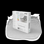 Светильник светодиодный бытовой Basic Space Stone НПС 24W 2050lm 4000K 220-240V IP20 370*340*90 LED 1/20 | 995438224 | Gauss