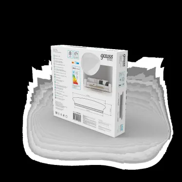 Светильник светодиодный бытовой Basic Space Stone НПС 24W 2050lm 4000K 220-240V IP20 370*340*90 LED 1/20 | 995438224 | Gauss