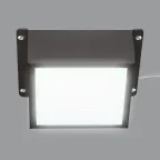 Светильник светодиодный потолочный встраиваемый ULP-1010 7W/4000К IP40 GRILYATO BLACK (4000K) 630 Лм 100x100x37мм Корпус черный В комплекте с и/п