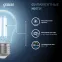 Лампа светодиодная филаментная LED 10 Вт 970 лм 4100К А60 груша нейтральный E27 AC 220В прозрачная колба Black Filament Gauss