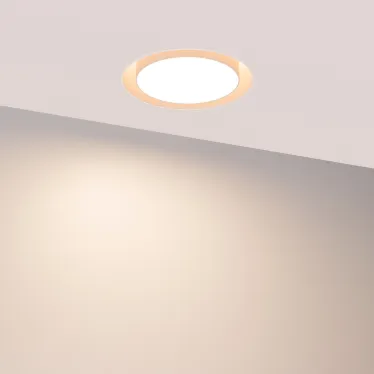 Светильник светодиодный SP-ARCLOOP-TRIMLESS-D180-20W Day4000-Warm3000 (WH, 120 deg, 230V) (ARL, Алюминий)