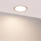 Светильник светодиодный SP-ARCLOOP-TRIMLESS-D180-20W Day4000-Warm3000 (WH, 120 deg, 230V) (ARL, Алюминий)