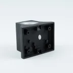 Светильник светодиодный уличный. Архитектурный накладной. ULU-S24A-5W/4000K IP65 BLACK (4000K). Корпус черный.