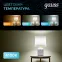 Лампа светодиодная LED 16 Вт 1520 лм 4100К А60 груша нейтральный E27 AC 220В Black Gauss