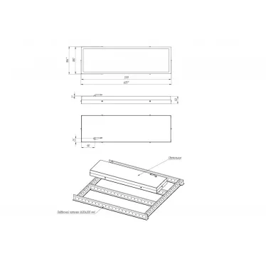 Светильник NPO IP65 SE Mini 20/2900 prism 5K A