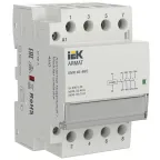                  ARMAT Контактор модульный KMR 40А 24В AC/DC 4НО IEK
               