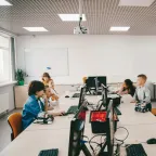 Светильник светодиодный потолочный ULP-6060 28W/3950К/EMG IP40 SCHOOL WHITE универсальный с БАП (3950K) 3000Лм Корпус белый В комплекте с и/п