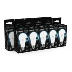 Лампа светодиодная LED 16 Вт 1520 лм 4100К А60 груша нейтральный E27 AC 220В Black Gauss