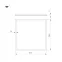 Светильник DL-INTENSO-S600x600-40W Warm3000 (WH, 120 deg, 230V) (IP20 металл, 5 лет)