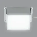 Светильник светодиодный потолочный встраиваемый ДПО ULP-1010 7W/4000К IP40 GRILYATO WHITE. Белый свет (4000K). 788Лм. Для ячеек 100x100мм. Корпус белый. В комплекте с и/п. ТМ Uniel