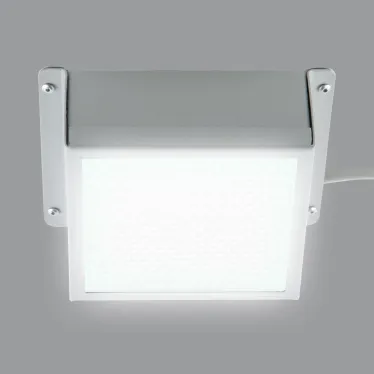 Светильник светодиодный потолочный встраиваемый ДПО ULP-1010 7W/4000К IP40 GRILYATO WHITE. Белый свет (4000K). 788Лм. Для ячеек 100x100мм. Корпус белый. В комплекте с и/п. ТМ Uniel